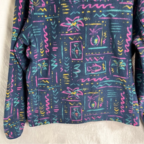 Chubbies Men Large Sweater The Chilly Vibe Quarter Zip Fleece Pullover Jacket L - Picture 15 of 16